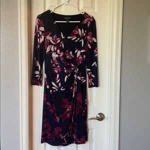Ralph Lauren faux wrap dress